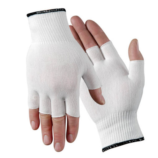 Doublure de gant en nylon médical - Demi-doigt (M117) 1