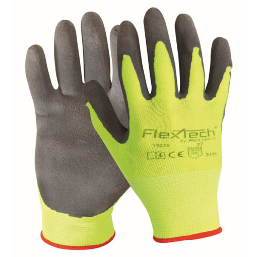 Hi-Vis Synthetic Shell with Latex Palm (Y9239) 1