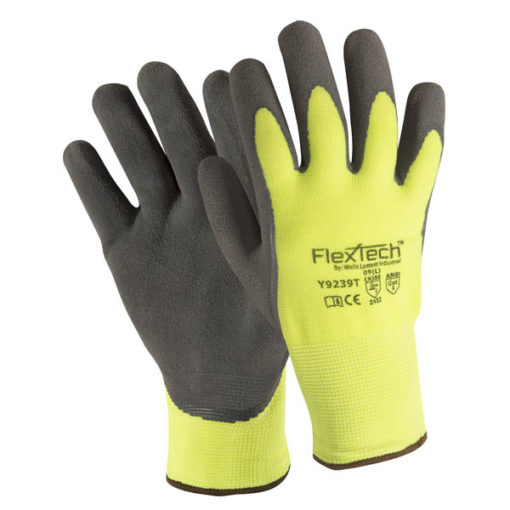 Thermal Hi-Vis Synthetic Shell with Latex Palm (Y9239T) 1