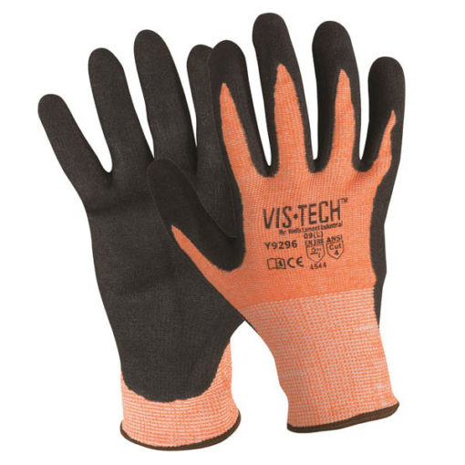 Vis-Tech Y9296 with Nitrile Palm 1