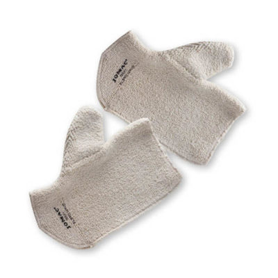 H183 hand pad terry cloth loop out long heat resistant