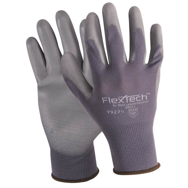 Jomac Canada’s FlexTech Polyester Knit Shell with PU Palm Coated Glove Y9279 2