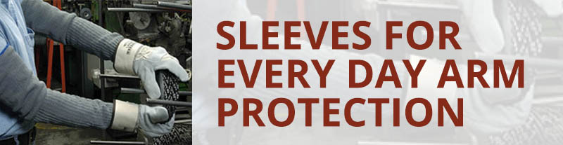 Avoid mishaps at work, protect your arms from lacerations by wearing sleeves 1