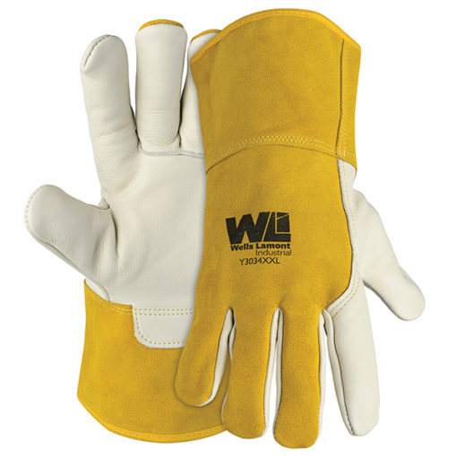 Y3034 Premium Leather MIG Welding Kevlar® Lined Glove 1