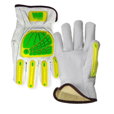 I2438 Leather Impact Driver Glove with Cut Liner